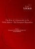 Naslovnica za The Role of Cybersecurity in the Public Sphere - The European Dimension